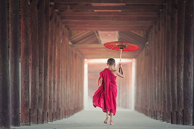 Monk in Myanmar